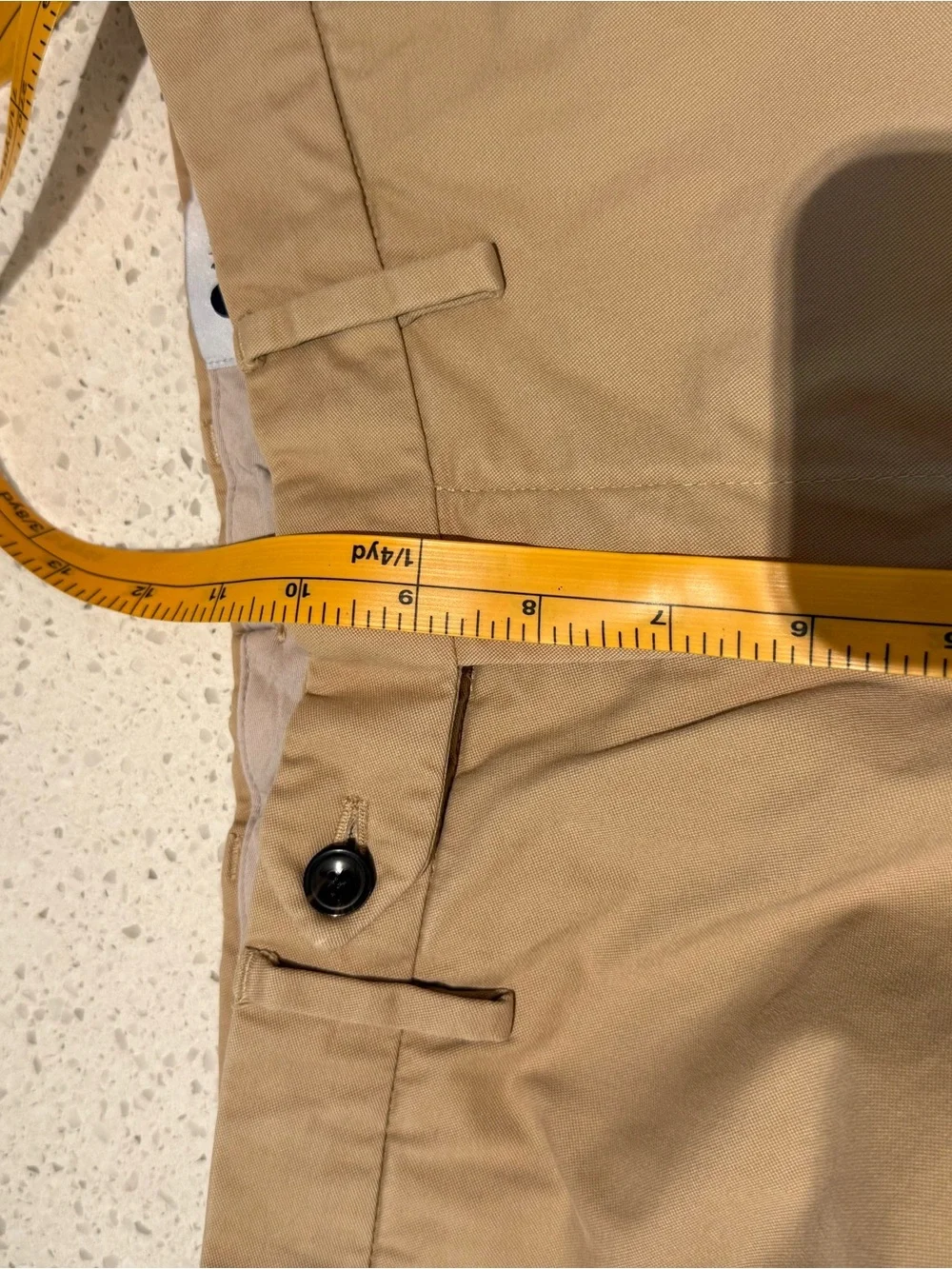NNO7 Men's Slim Chino Pants - Khaki